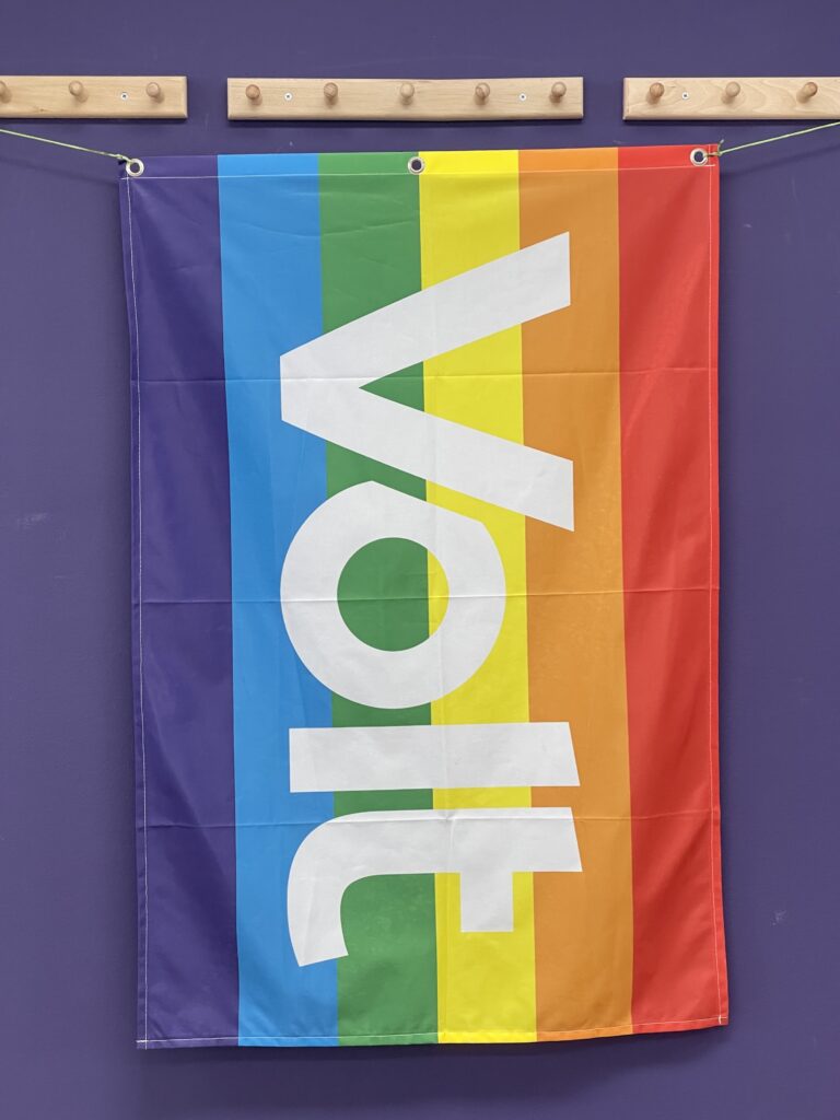 Volt pride flag