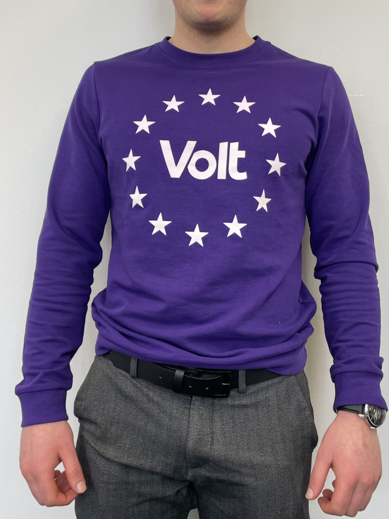 Volt sweater | purple | stars