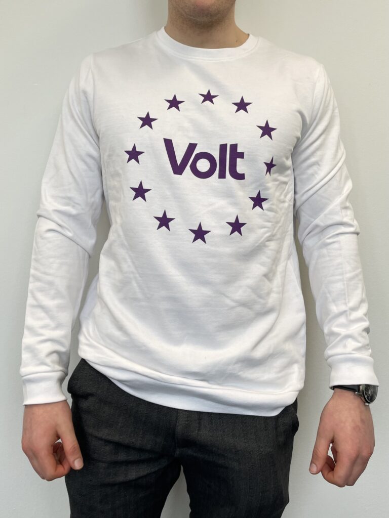 Volt sweater | white | stars